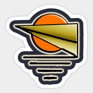 Sunrise Sunset Sticker